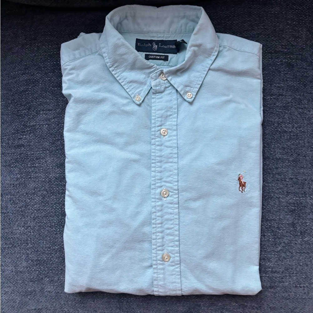 Polo Ralph Lauren Teal Oxford